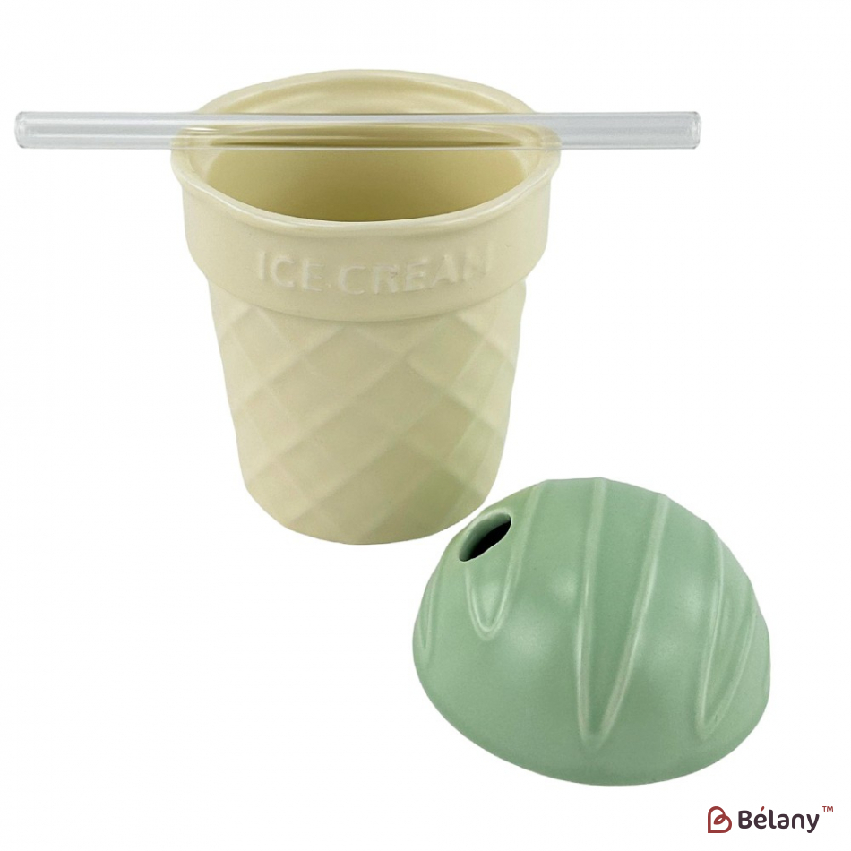 Керамічні чашки "Horn" набір із 4шт. | 8