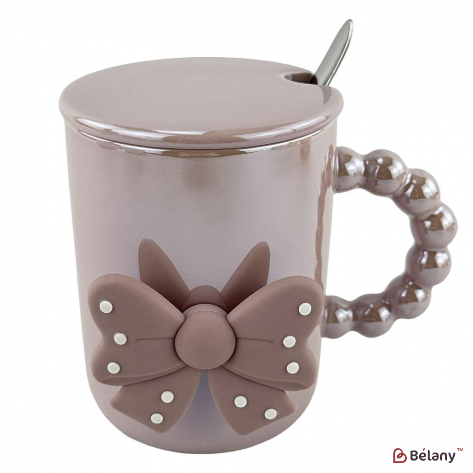 Керамічні чашки "Ribbon" набір із 4шт. | 2