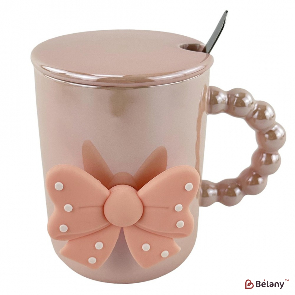 Керамічні чашки "Ribbon" набір із 4шт. | 3