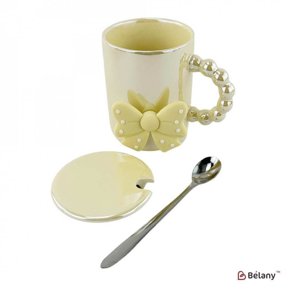 Керамічні чашки "Ribbon" набір із 4шт. | 7