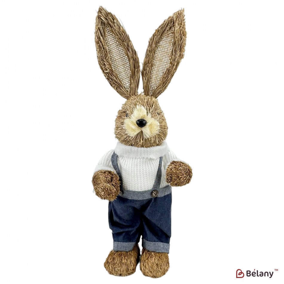 Соломенные пасхальные фигуры "Bunny" 2 шт. | 3