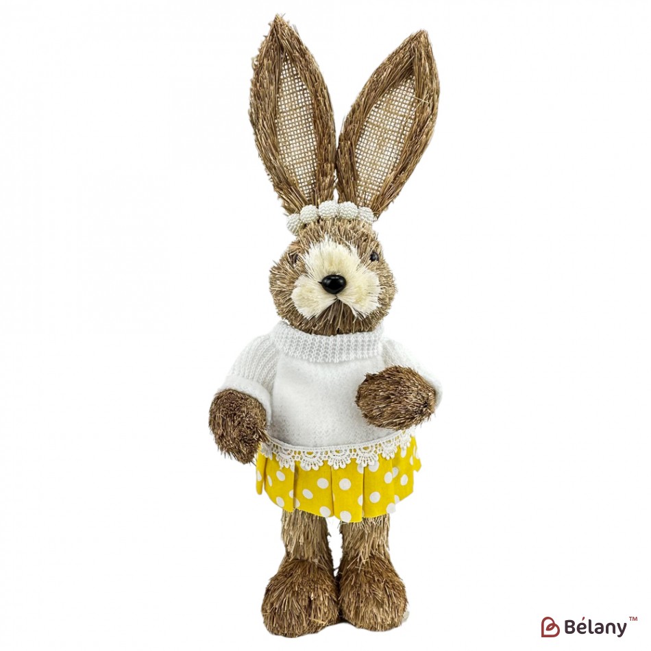 Соломенные пасхальные фигуры "Bunny" 2 шт. | 4