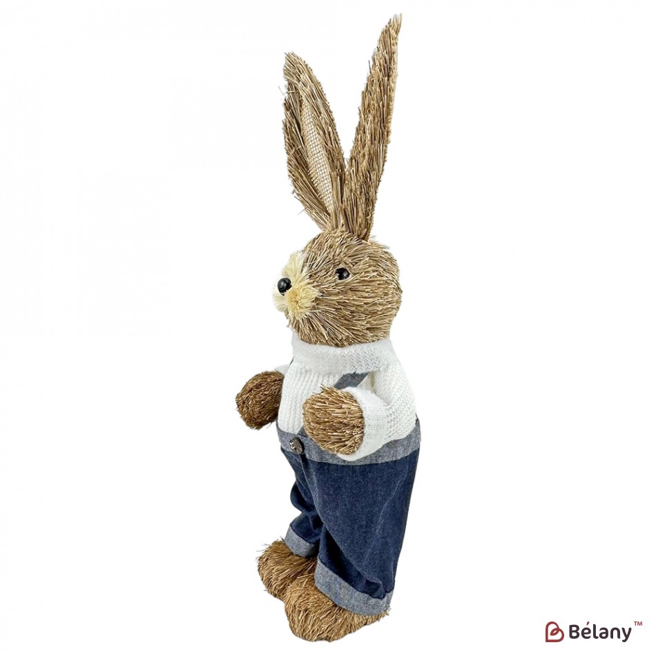 Соломенные пасхальные фигуры "Bunny" 2 шт. | 5