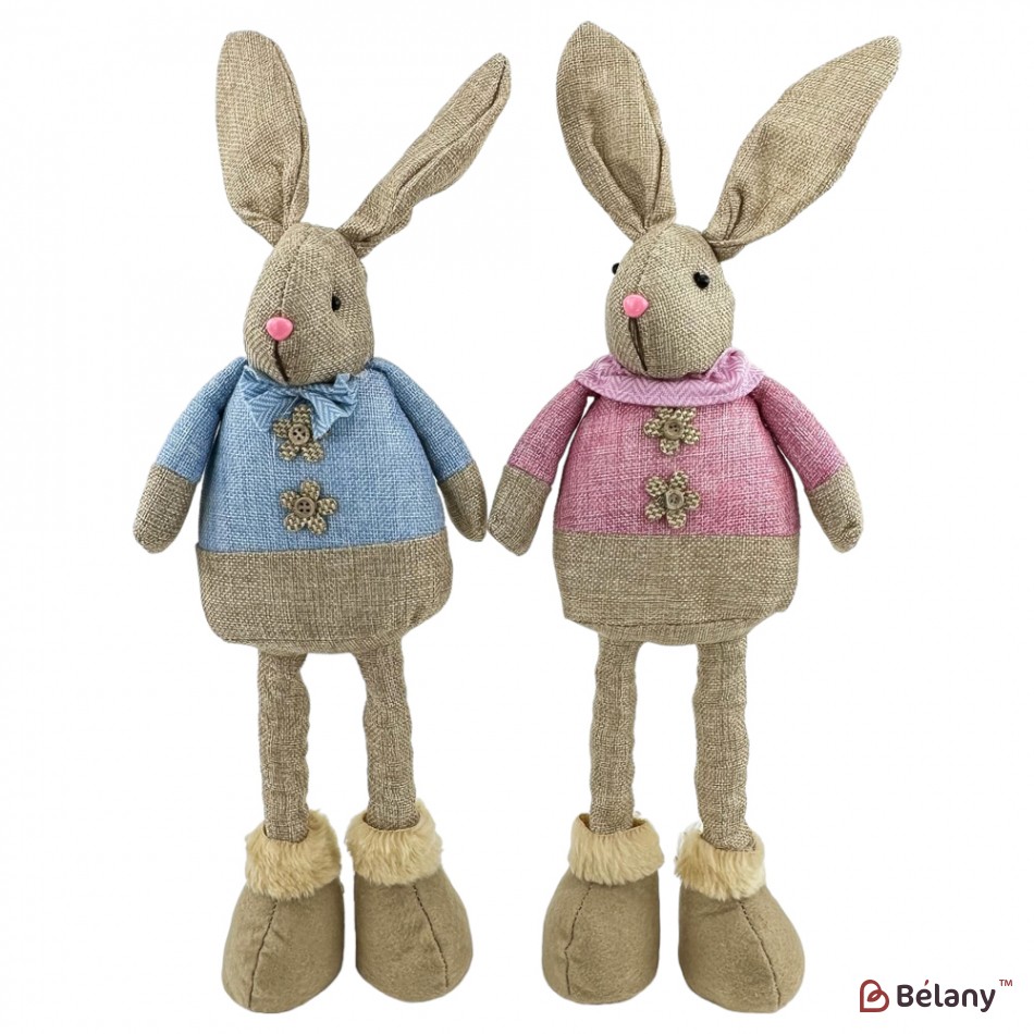 Пасхальные фигуры из мешковины "EggNest" 2 шт. | 4