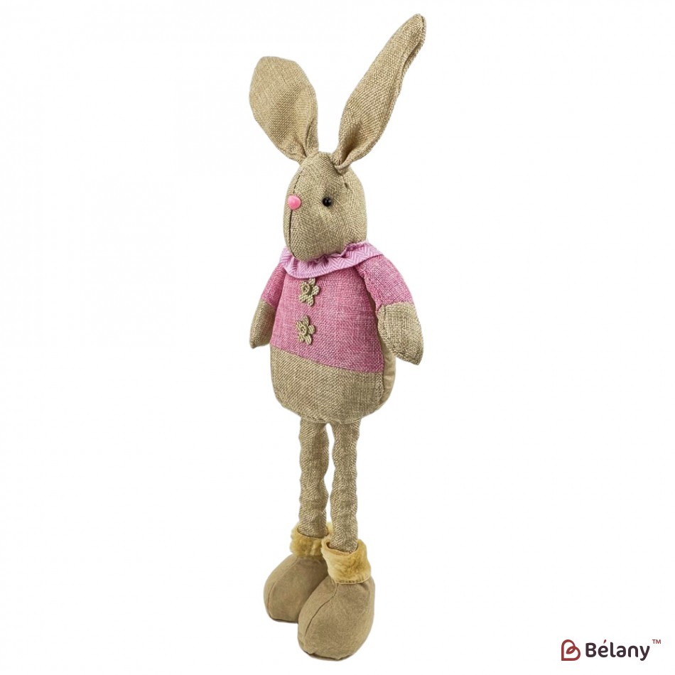 Пасхальные фигуры из мешковины "Easter bunnies" 2 шт. | 5