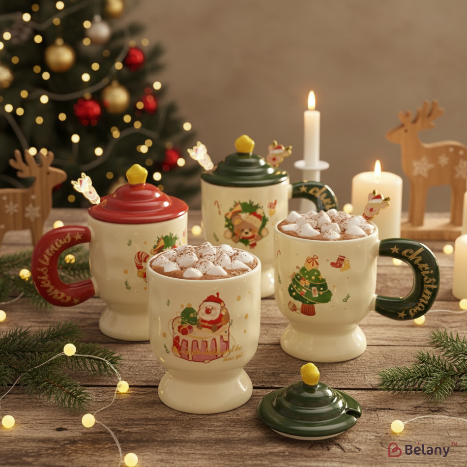 Набір з 4 кружки "Crema" 480мл | 2