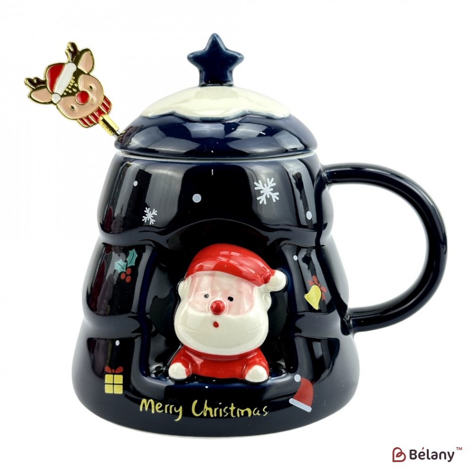 Набір з 4 кухлів "Trees" 480мл | 6