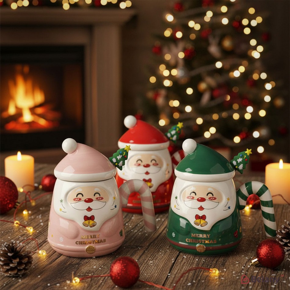 Набір з 3 кухлів "Pretty" 420мл | 6