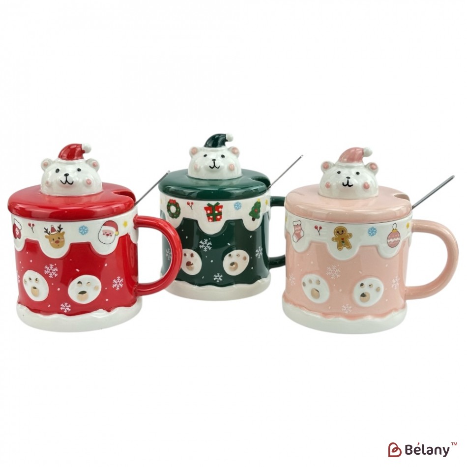 Набір з 3 кухлів "Cakes" 450мл