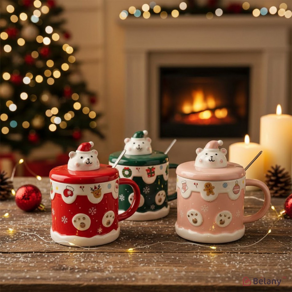 Набір з 3 кухлів "Cakes" 450мл | 7