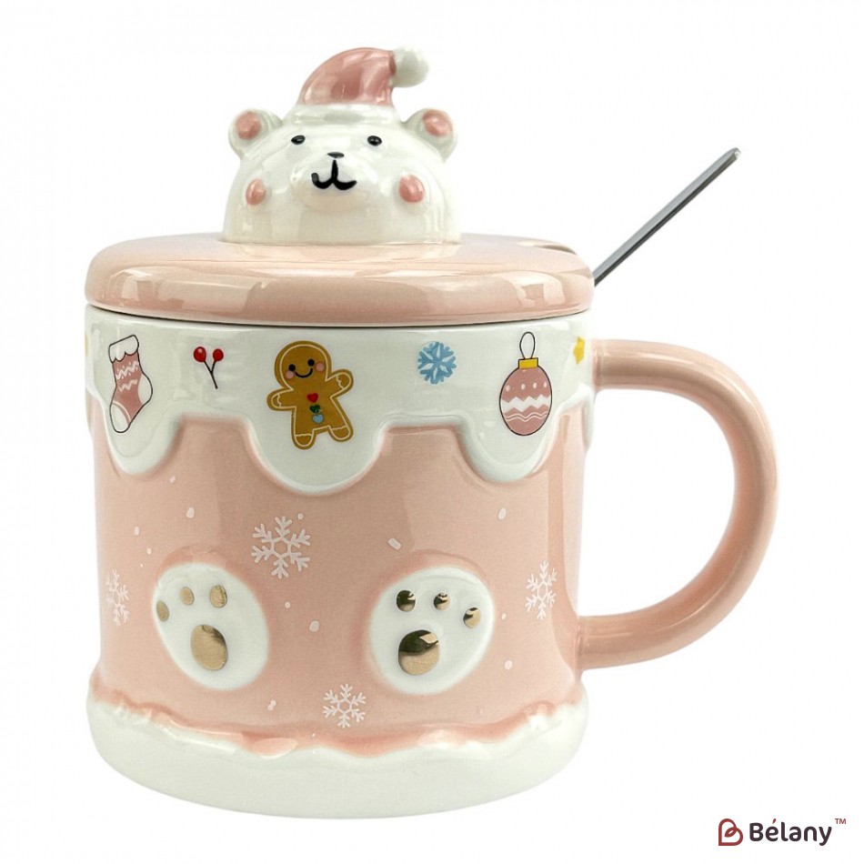 Набір з 3 кухлів "Cakes" 450мл | 5