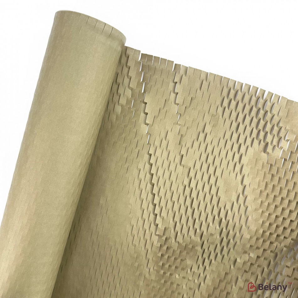 Бумага для цветов "Honeycomb" #004 капучино | 2