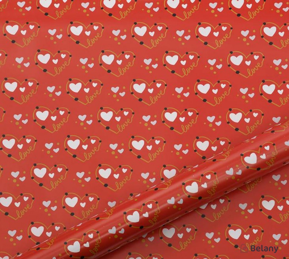 Подарунковий папір "Theme Love" 48-1