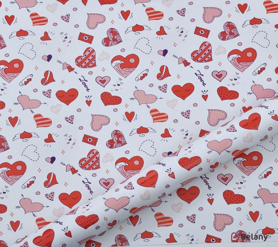 Подарунковий папір "Theme Love" 48-4