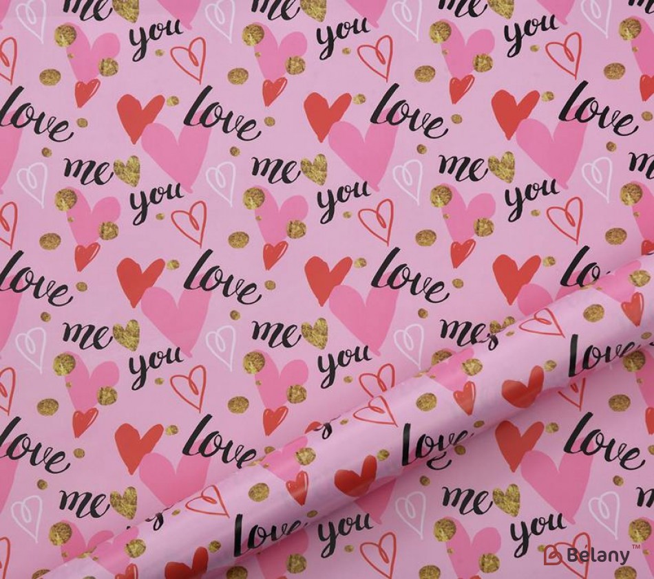 Подарунковий папір "Theme Love" 48-5