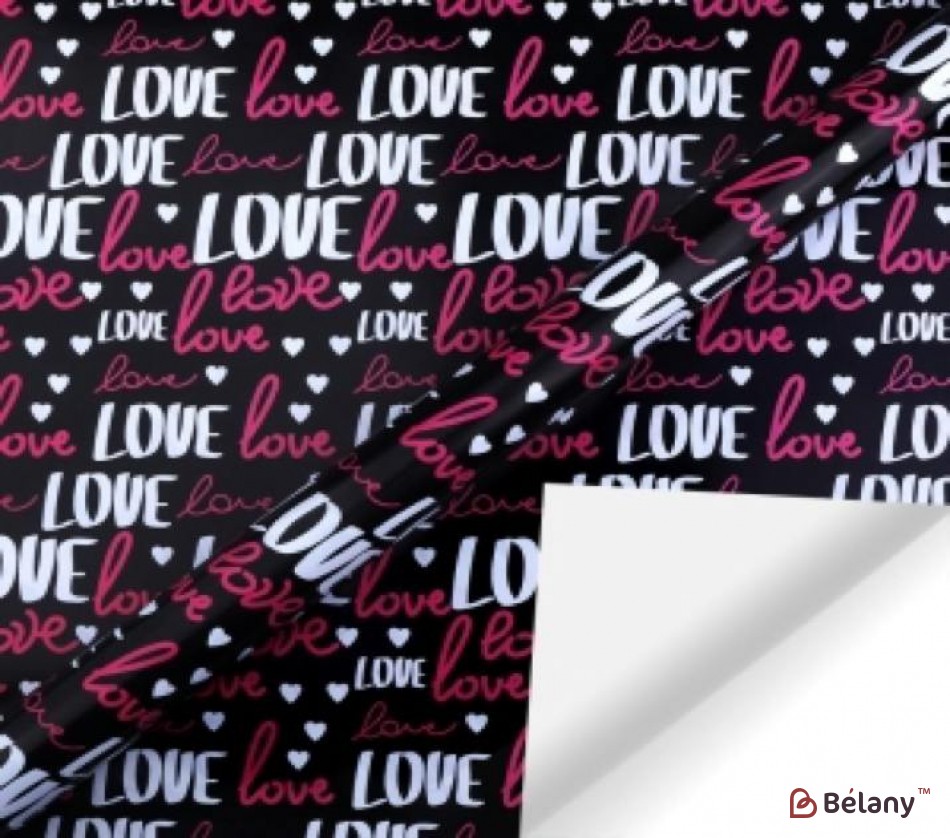 Подарунковий папір "Theme Love" 49-2
