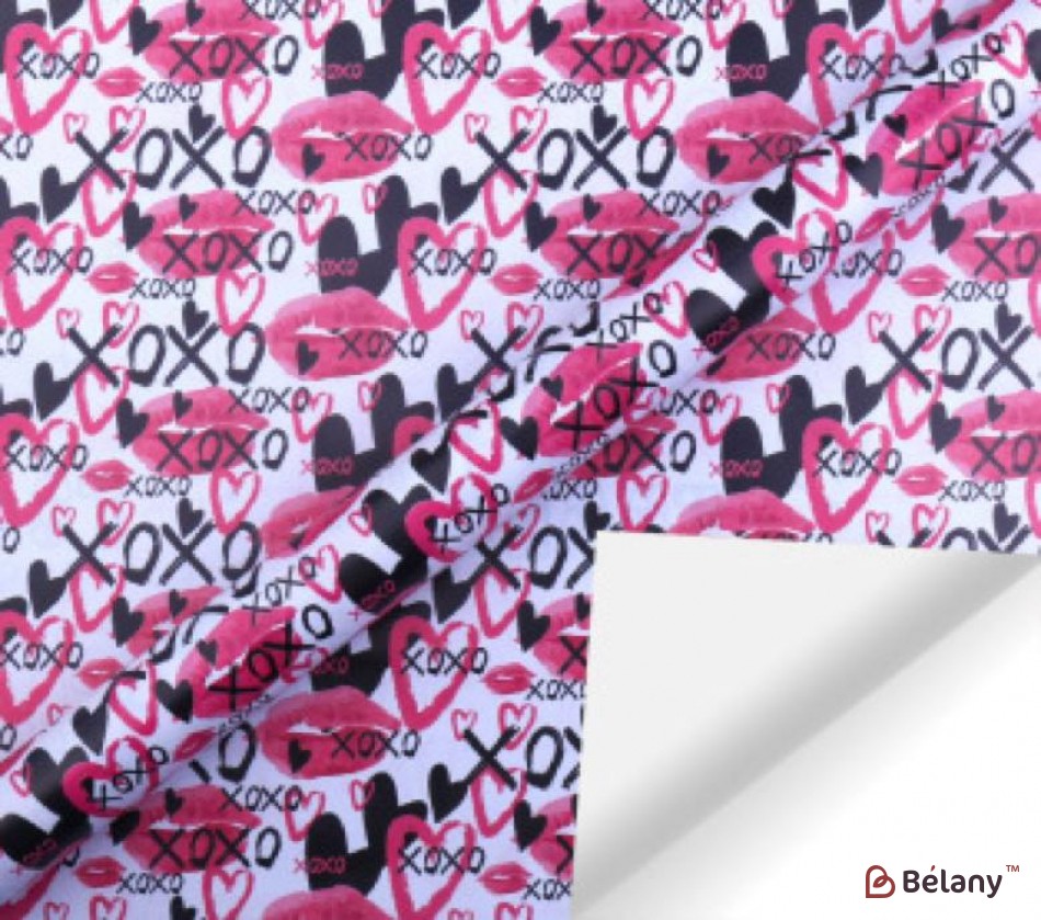 Подарунковий папір "Theme Love" 49-4