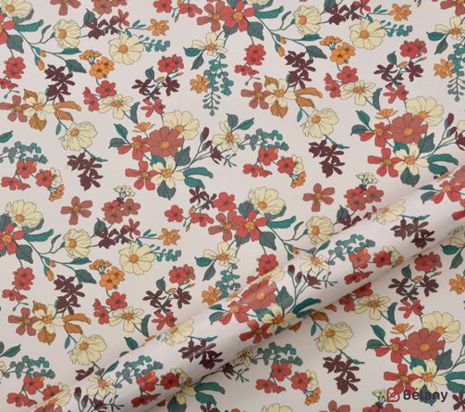 Подарунковий папір "Flower theme" 50-1