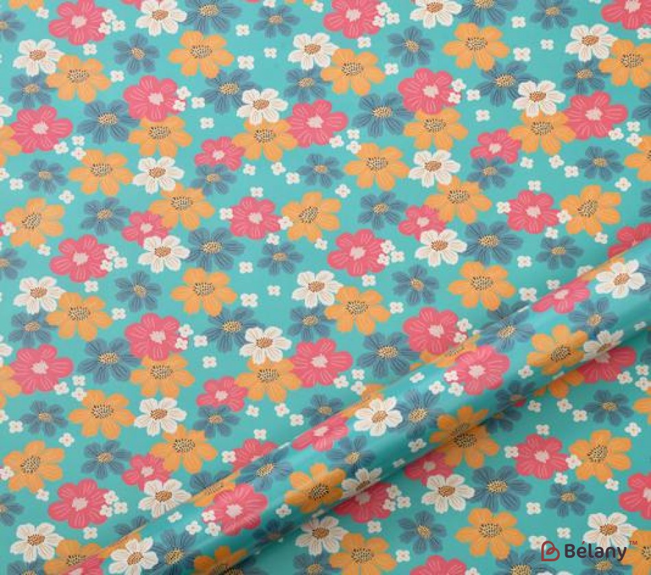 Подарунковий папір "Flower theme" 50-3