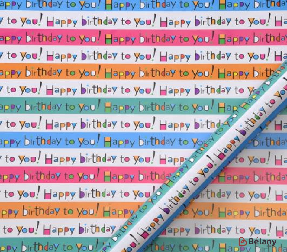 Подарунковий Папір "Birthday Theme" 51-3