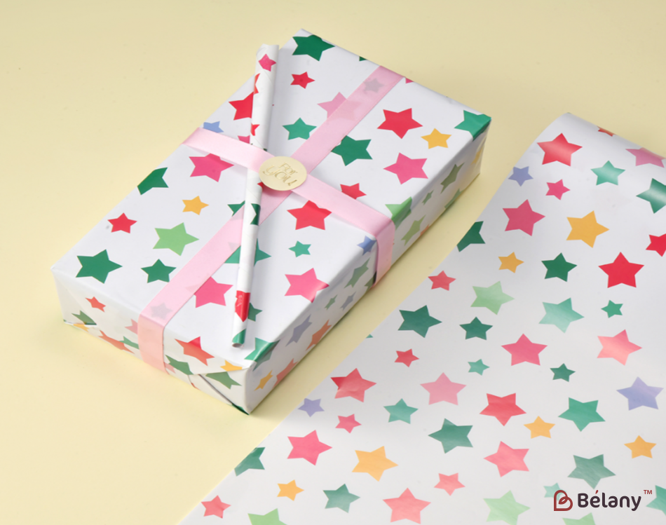 Подарунковий папір "Best Gift" 52-1