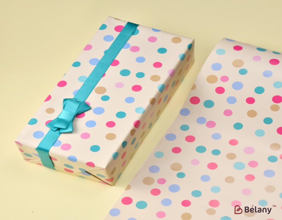 Подарунковий папір "Best Gift" 52-3