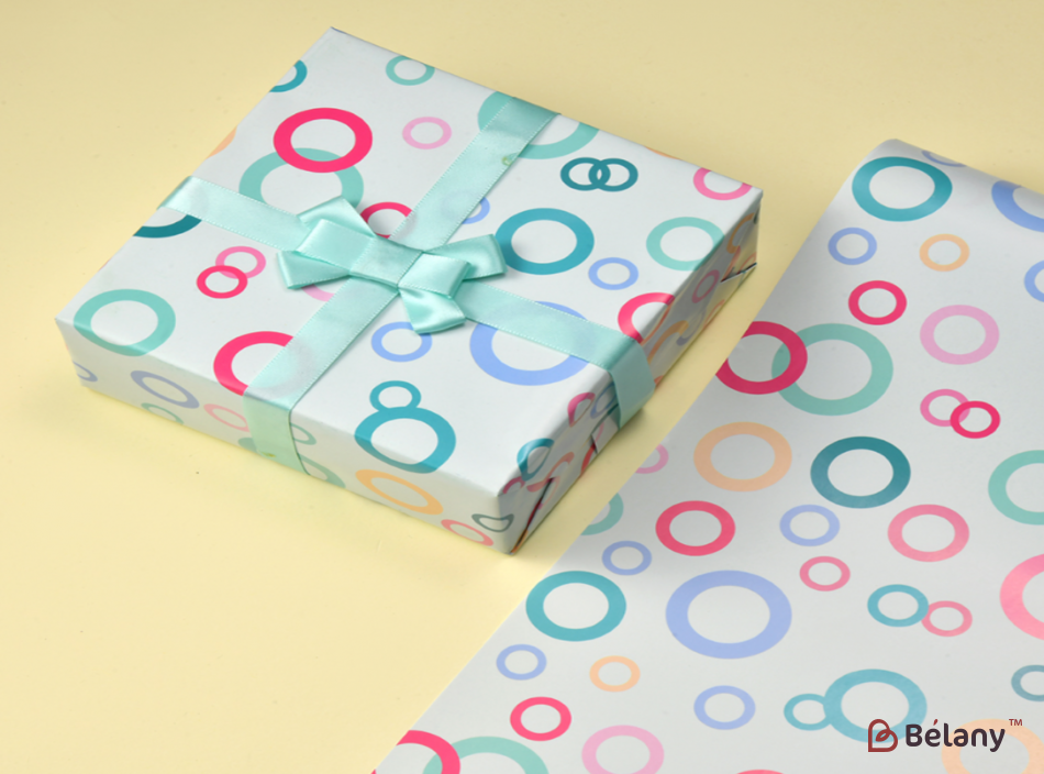 Подарунковий папір "Best Gift" 52-5