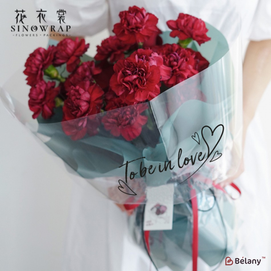 Плівка прозора "To be in love" чорна | 2