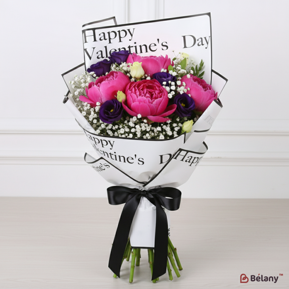 Пленка для цветов "Valentines" #04