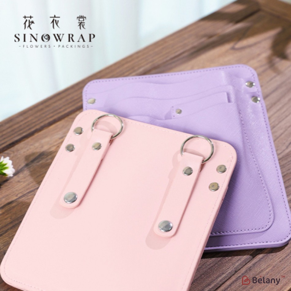 Сумка-пояс для флориста сиреневая | 3