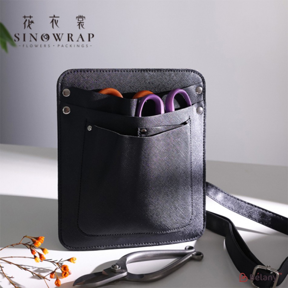 Сумка-пояс для флориста черная | 3