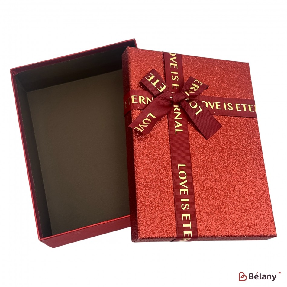 Подарочная коробка "Shiny" красная | 6