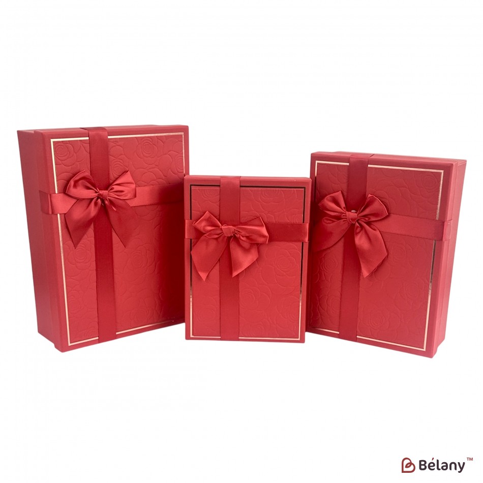 Подарочная коробка "Roses" красная