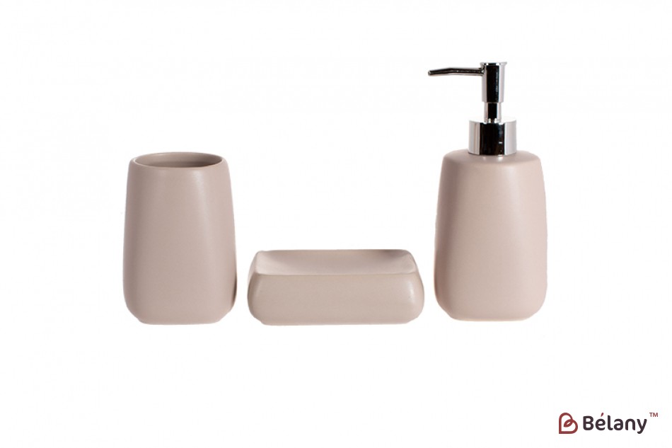 Набір керамічний для ванної 3 предмети