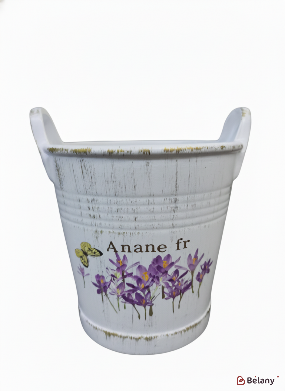 керамический вазон "Ведро" №1 42-54