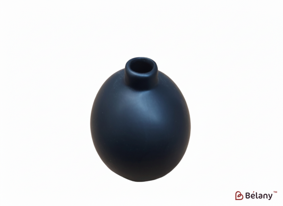 Керамическая ваза "Petite" черная 42-14