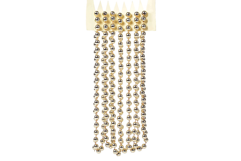 Буси пластикові, колір - світле золото, 8мм*2.7м