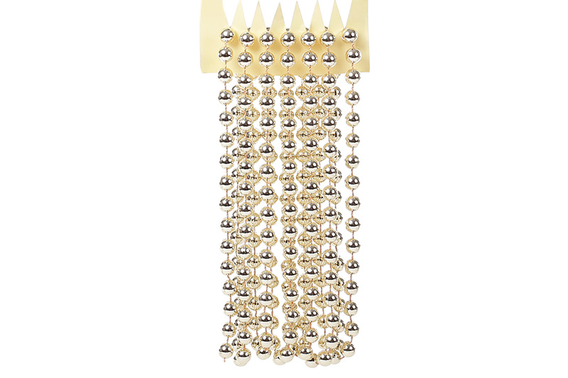 Буси пластикові, колір - світле золото, 10мм*2.7м