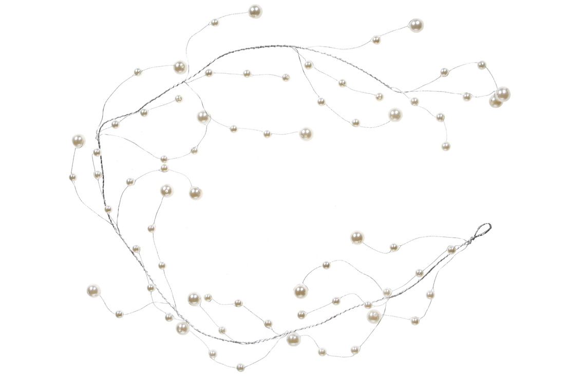 Гірлянда декоративна Перли, 115см