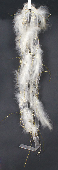 Гірлянда зі стрічок та пуху 180см