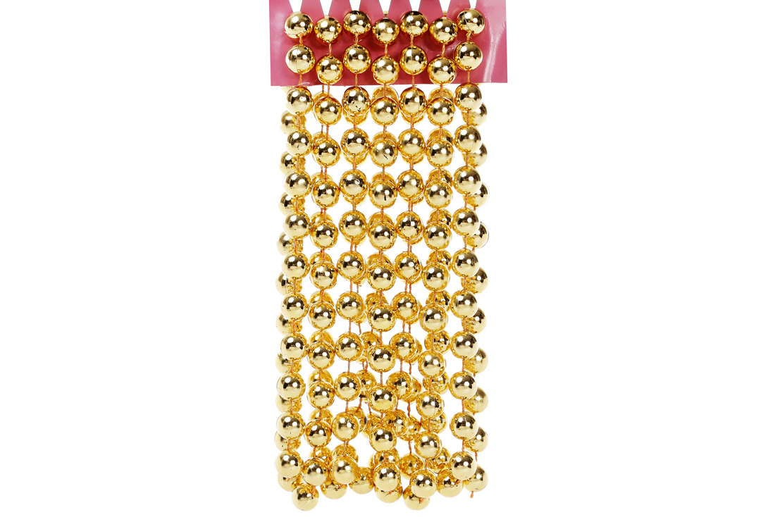 Буси пластикові, колір - яскраве золото, 12мм * 2.7м