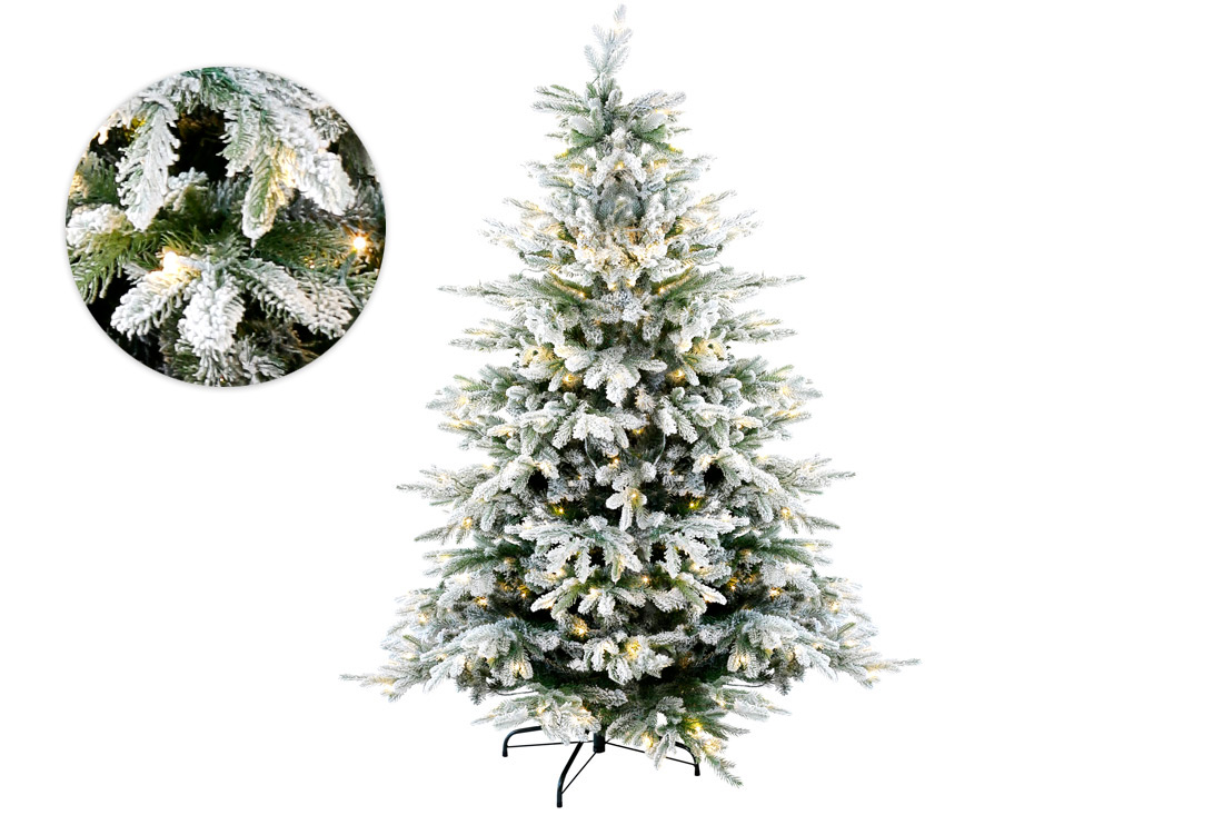 Ялинка штучна "Верона", 182см, 1962 гілки, 350 LED, світло - тепле біле