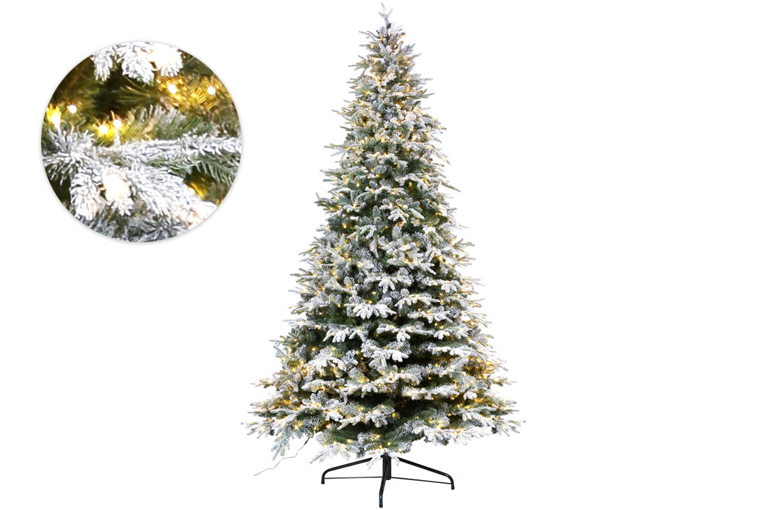 Ялинка штучна "Лібера", 275см, 3268 гілок, 850 LED, світло - тепле біле