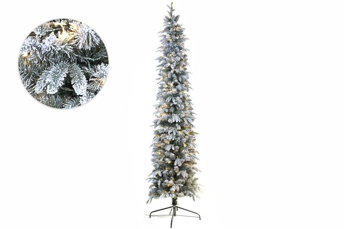 Ялинка штучна "Прима", 228см, 1002 гілки, 200 LED, світло - тепле біле