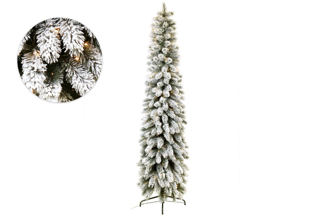 Ялинка штучна "Фабіано", 228см, 330 гілок, 200 LED, світло - тепле біле