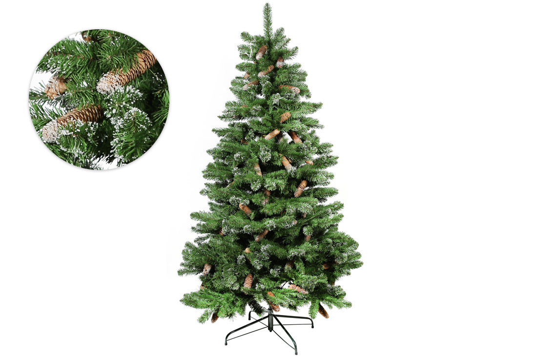 Ялинка штучна "Маркіза", на металевій підставці, 182 см, 812 гілок