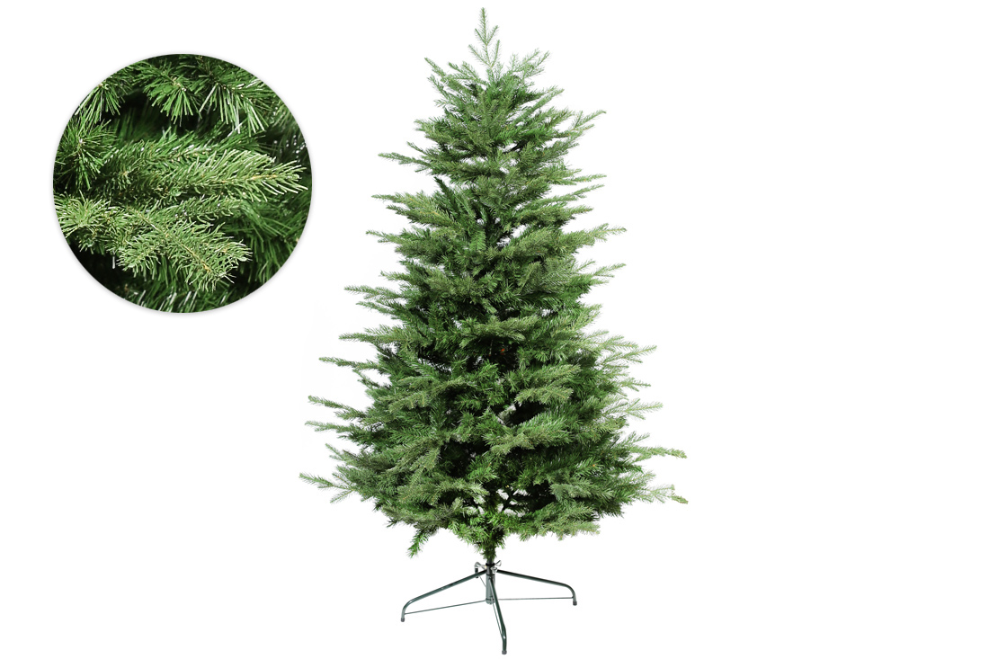 Ялинка штучна "Пані", на металевій підставці, 183 см, 1925 гілок