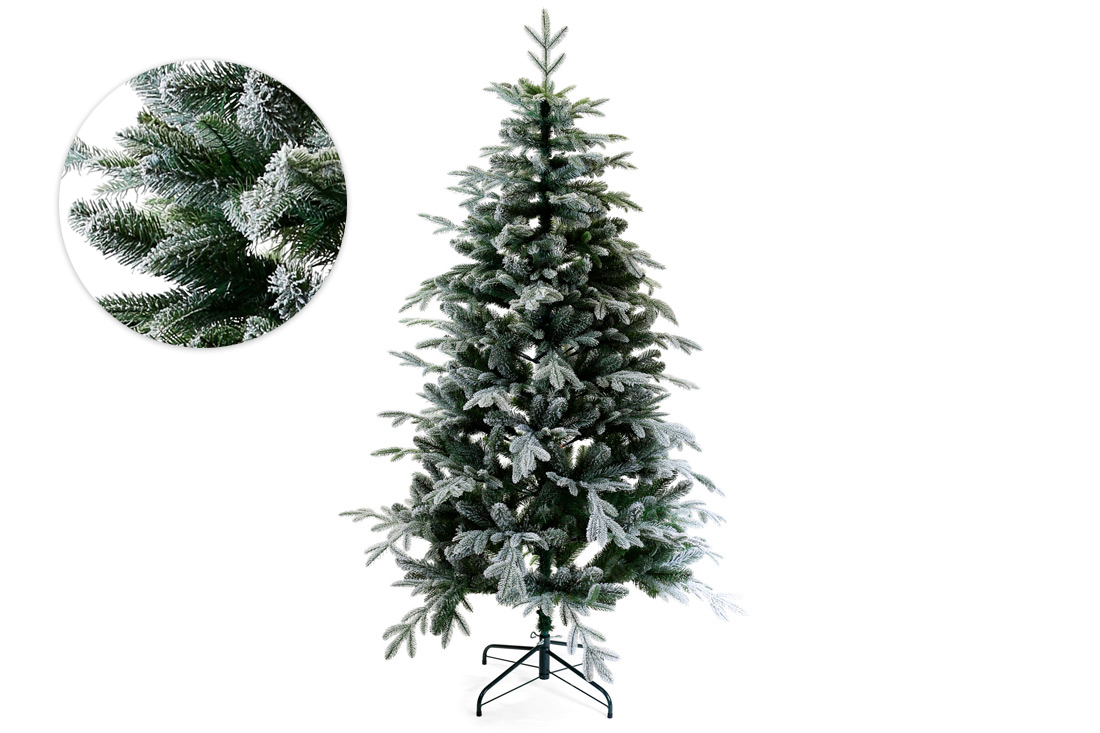 Ялинка штучна "Різдвяна", на металевій підставці, 182 см, 1465 гілок