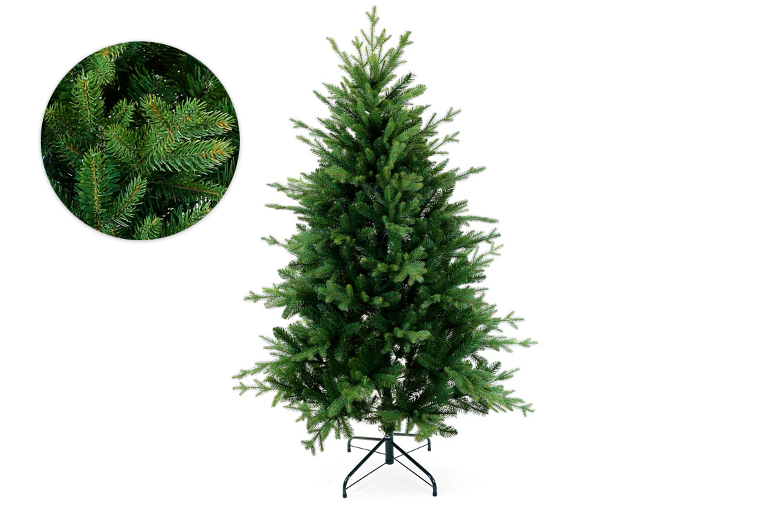 Ялинка штучна "Чарівниця", на металевій підставці, 152 см, 1370 гілок