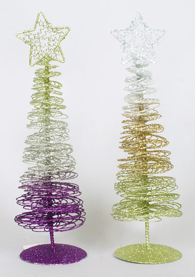 Декоративна ялинка 30см, 2 дизайни